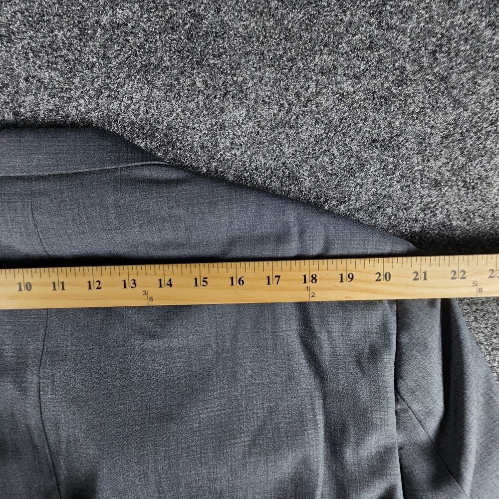 Michael Strahan 2 Piece Suit Men's 48S Gray Wool Blend Pants 38x31 Modern - Picture 13 of 16